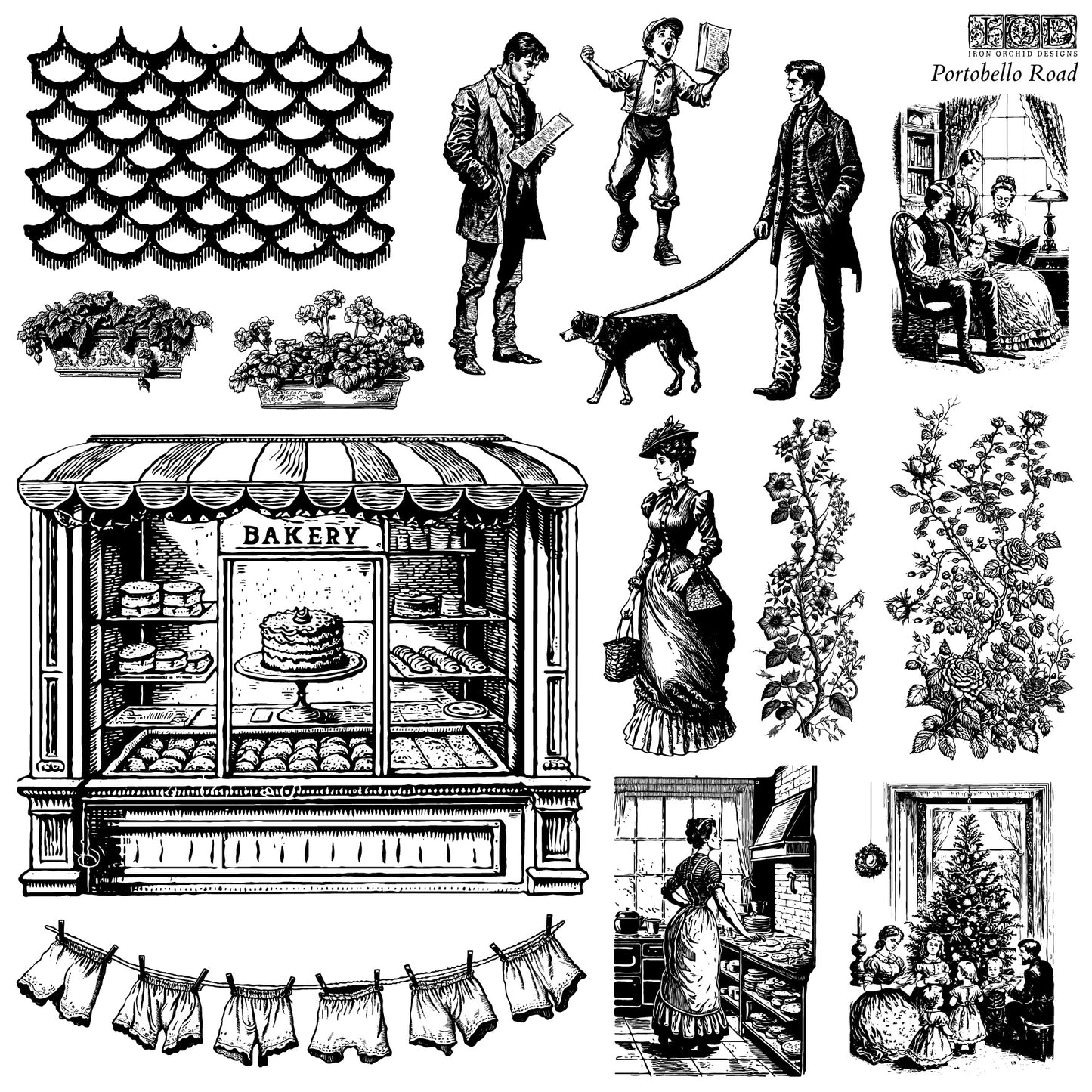 Portobello Road Stamp