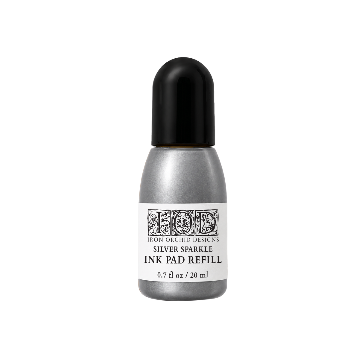 Silver Sparkle IOD Decor Ink Pad Refil