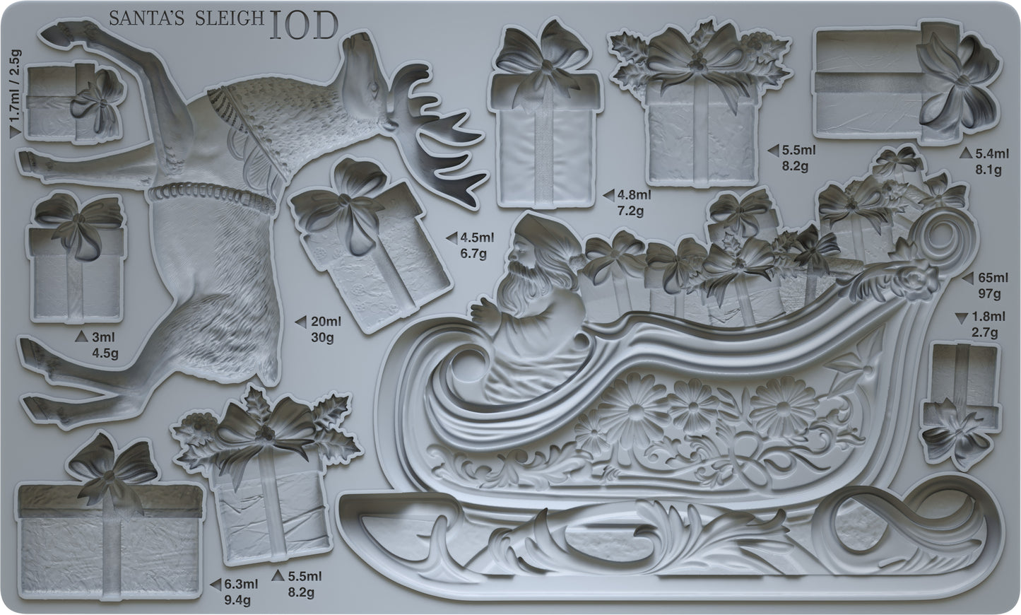 Santa's Sleigh Mould