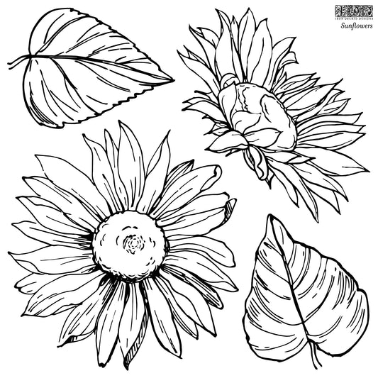 Sunflowers Stamp